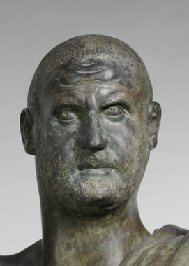 Trebonianus Gallus Roman Emperor, ca. 251 CE,   The Metropolitan Museum of Art, New York, NY    